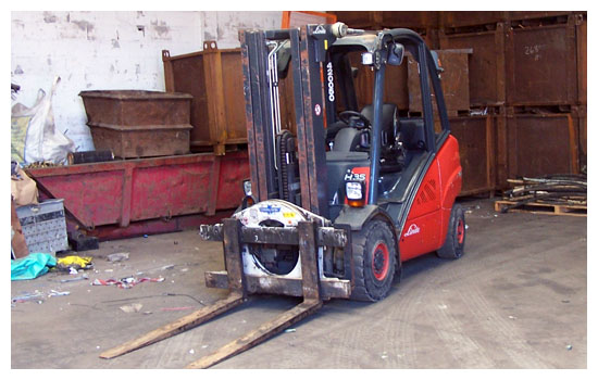 Linde Fork Lift Truck